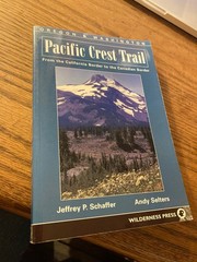 Pacific Crest Trail: Oregon & Washington New Condition 2007 Wilderness Maps Book