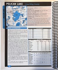 Minnesota Brainerd Area & Aitkin County Fishing Maps Guidebook