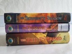 The KANE CHRONICLES Books by Rick Riordan HC/DJ 1st Ed/1st Print