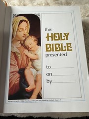 Family Bible by Thomas Nelson Publishing Staff (1987, Hardcover) Bx3