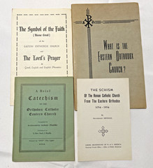 Eastern Orthodox Church ~ Lot of 4 ~ Pamphlets, Brochures ~ Vintage