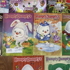 Lot of 11 Humpty Dumpty’s Magazine for Kids – 1980s, 1990s & 2000s Issues VTG
