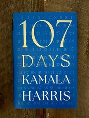 Kamala Harris Vice President SIGNED Hardcover Book 107 Days AUTOGRAPHED