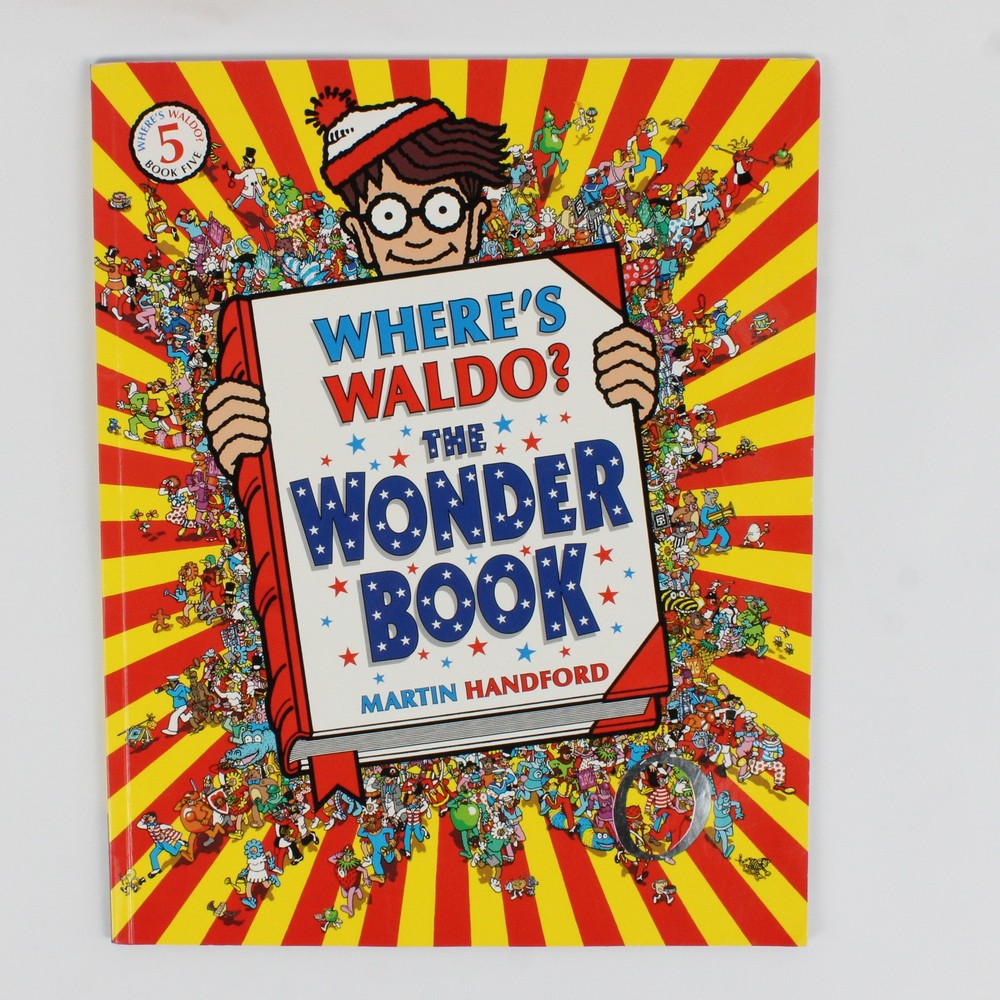 Where’s Waldo? The Wonder Book by Martin Hanford 1997 Paperback Candlewick Press