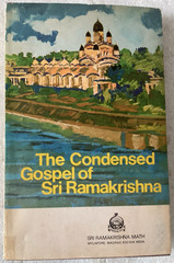 Condensed Gospel of Sri Ramakrishna/GOOD CLEAN UNMARKED 1978 INDIAN THIRD ED. PB