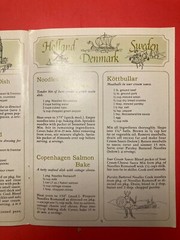 BEtty Crocker’s Continental Casseroles RECIPES. COOKBOOK. 14 PAGES. 8X6 INCHES