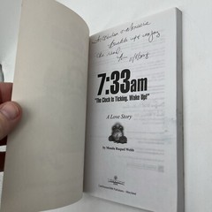 Signed Copy 7:33am : „The Clock Is Ticking. Wake Up!” by Monda Raquel Webb