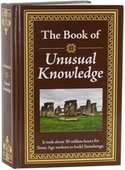 The Book of Unusual Knowledge Hardcover Facts Trivia Encyclopedia Reference VG