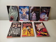 SCHOLASTIC thrillers 1990s The Claw The Stalker by Westall Cargill Ellis Smith