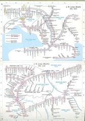 TOKYO METROPOLITAN AREA – RAIL & ROAD ATLAS – 1993 – PB BRAND NEW