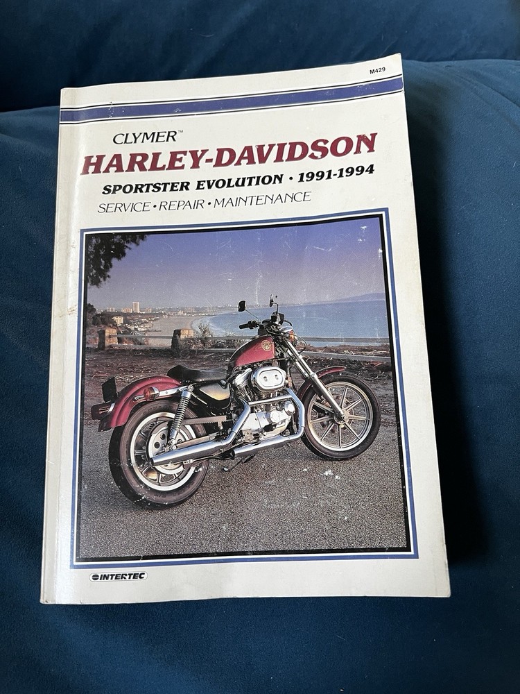 Harley-Davidson Sportster Evolution 883 1200 1991-1994 Clymer Repair Manual M429
