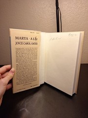 Marya: A Life by Joyce Carol Oates (1986, Hardcover) First Trade Edition VG