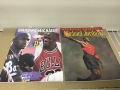 Lot of 4 – Assorted Michael Jordan Magazines – Newsweek / SI / Beckett Tribute