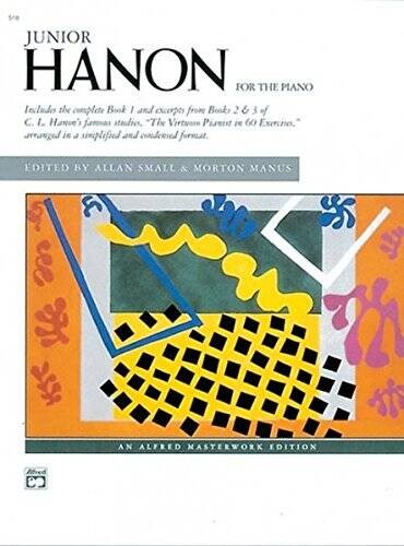 Junior Hanon (Alfred Masterwork Edition) – Paperback – GOOD