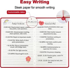 Lined Journal Notebooks, 6 Pack 160 Pages, 5.5x 8.2-Inch Journals for Women M…