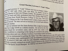 Santa Maria Elks Lodge #1538 Rodeo Parade 1940 2003 Scott history genealogy CA