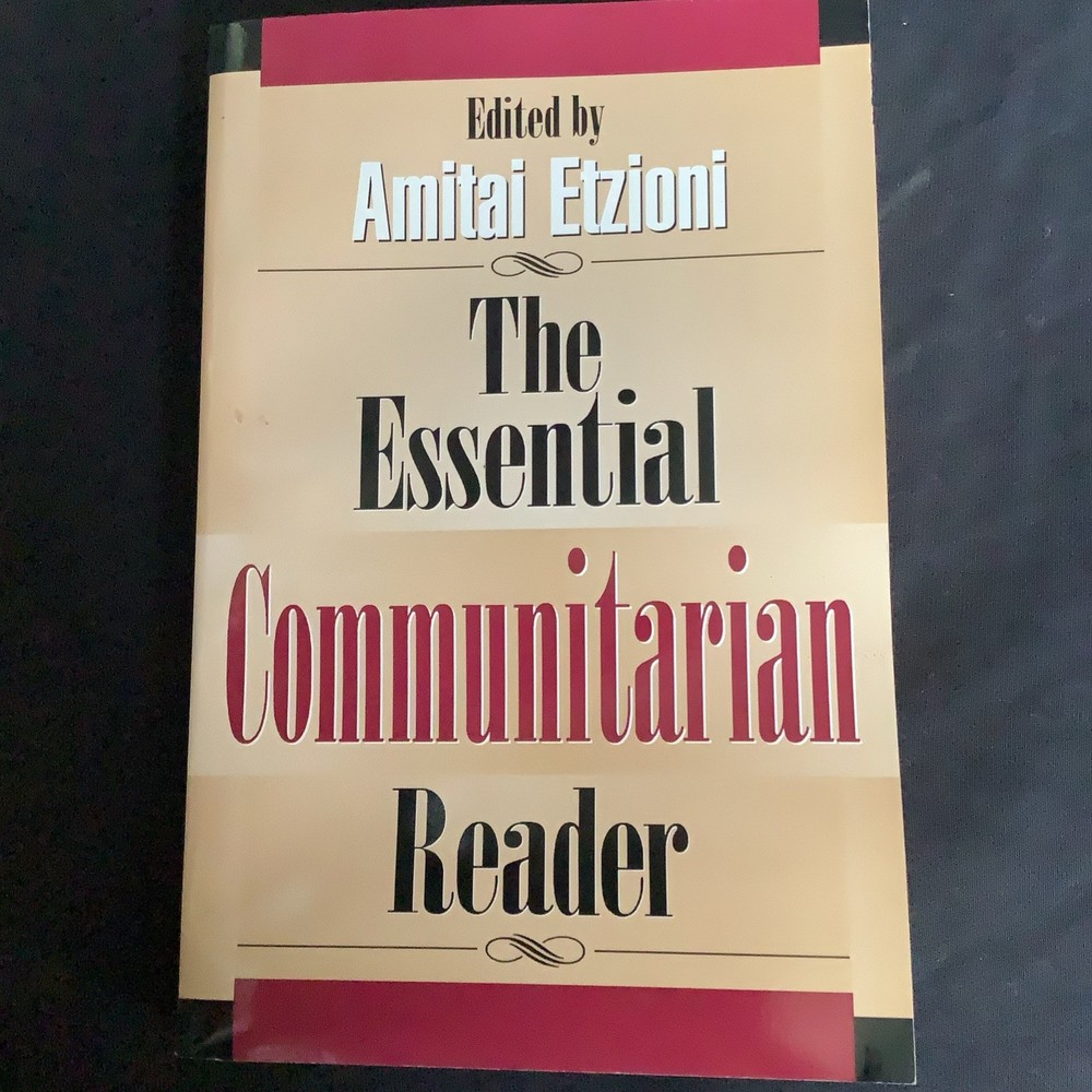 Essential Communitarian Reader, Paperback by Etzioni, Amitai (EDT); Bayer, Ro…