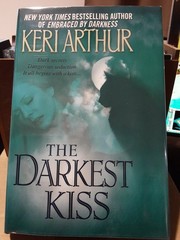 The Darkest Kiss by Keri Arthur HC BCE