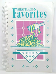 First Place Favorites Recipes Lifeway 312 Pages Spiral Bound Vintage Cookbook