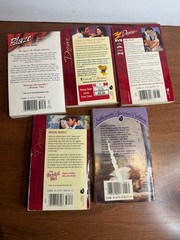 collection of 5 vintage romance paperback books