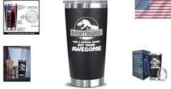 20 Oz Stainless Steel Tumbler for Dad – Leak-Proof Gift Idea with Double-Wall…