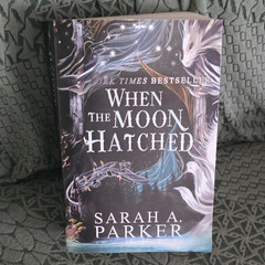 When the Moon Hatched (Moonfall #1) Sarah A. Parker 2024 Trade Paperback