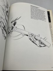 Vintage Drawing Dynamic Hands Burne Hogarth Hardcover Orange 1st 1977 DJ