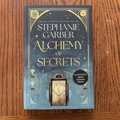 Signed Waterstones Alchemy of Secrets Stephanie Garber Key Cover