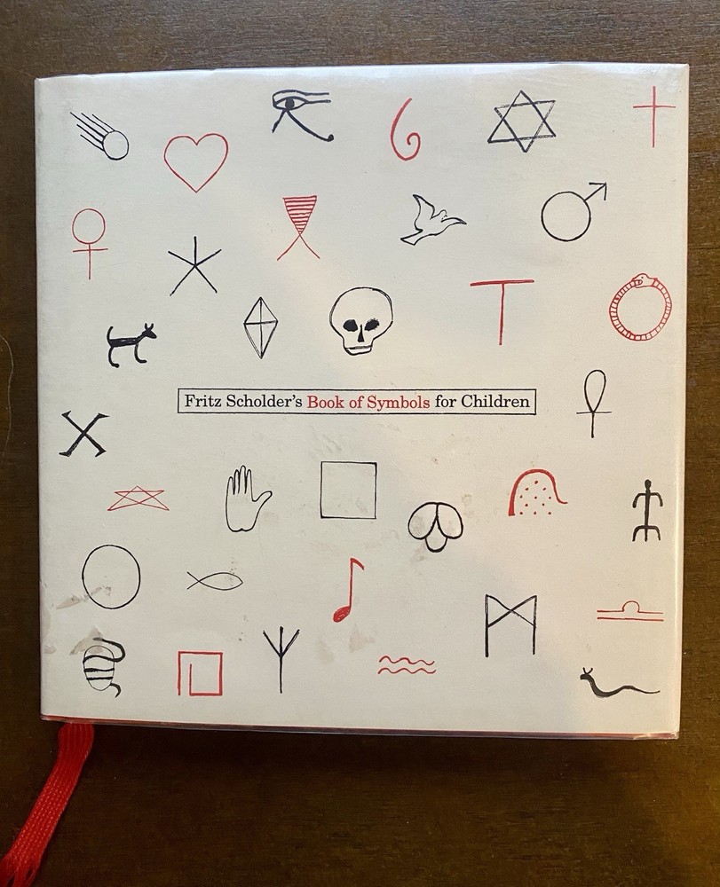 Fritz Scholder Book of Symbols for Children, hardcover 1994