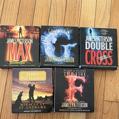 James Patterson Unabridged Audiobook Lot of 5 – Fiction Thriller #14