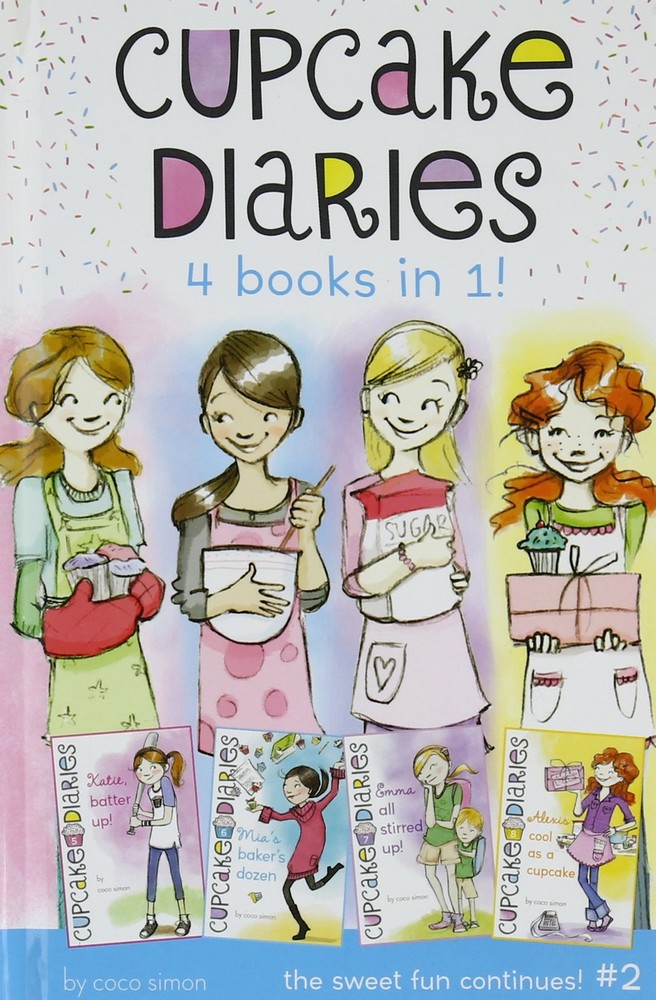Cupcake Diaries 4 Books in 1! #2: Katie, Batter Up!; Mia’s Baker’s Dozen; Em…
