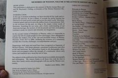 Memories of Weston Missouri Vol II Millennium Edition 1837-2000 History Book