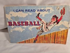 I Can Read About Baseball Book by TROLL ASSOCIATES 1975 PAPERBACKS 8.5″×5.5″ USA