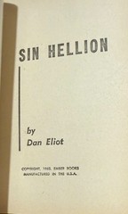 Dan Elliot (lot of 2) vintage sleaze paperbacks