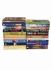 Lot Of 21 Vintage Mix Sci-Fi Fantasy Fiction Sorcery Sword Paperback Books