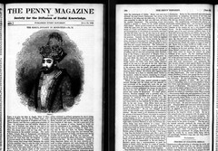 881 BOOKS – Penny Magazine – Periodical Victorian Literature Engravings – USB FD