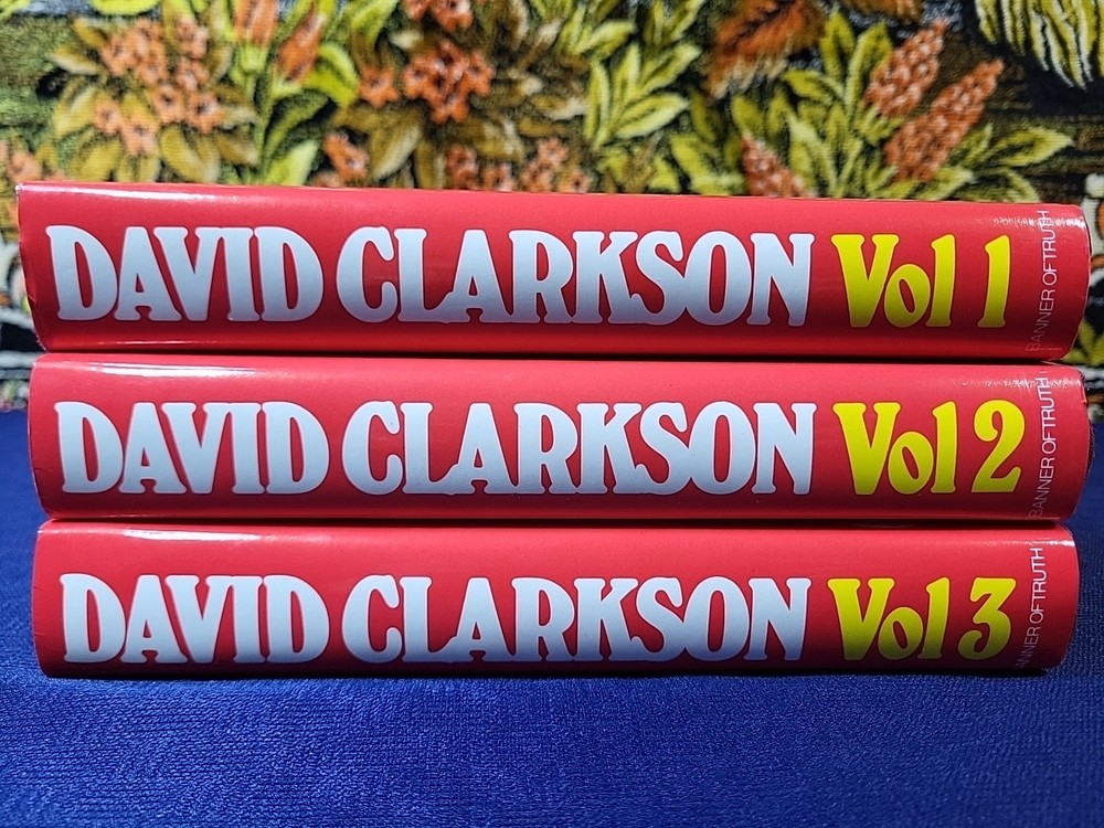 The Works Of David Clarkson Rare 3 Volume Set With Dust Jackets 1988