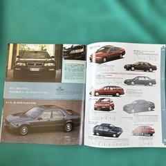 Honda Tokyo Motor Show Brochure 1991 Car Catalog 14 Pages