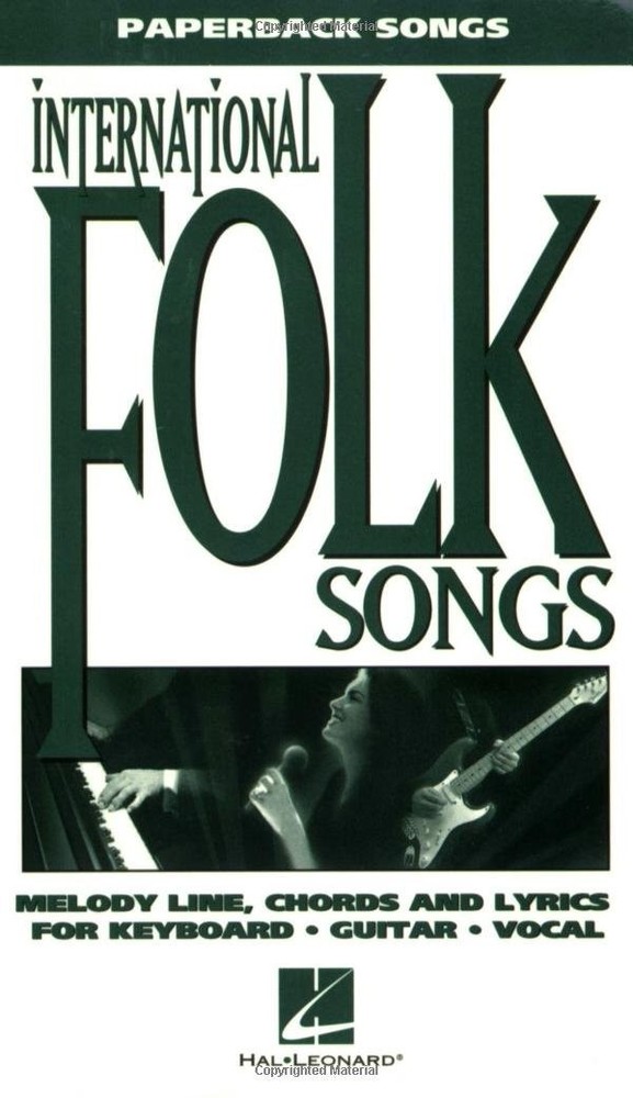 International Folksongs (Paperback Songs Series)