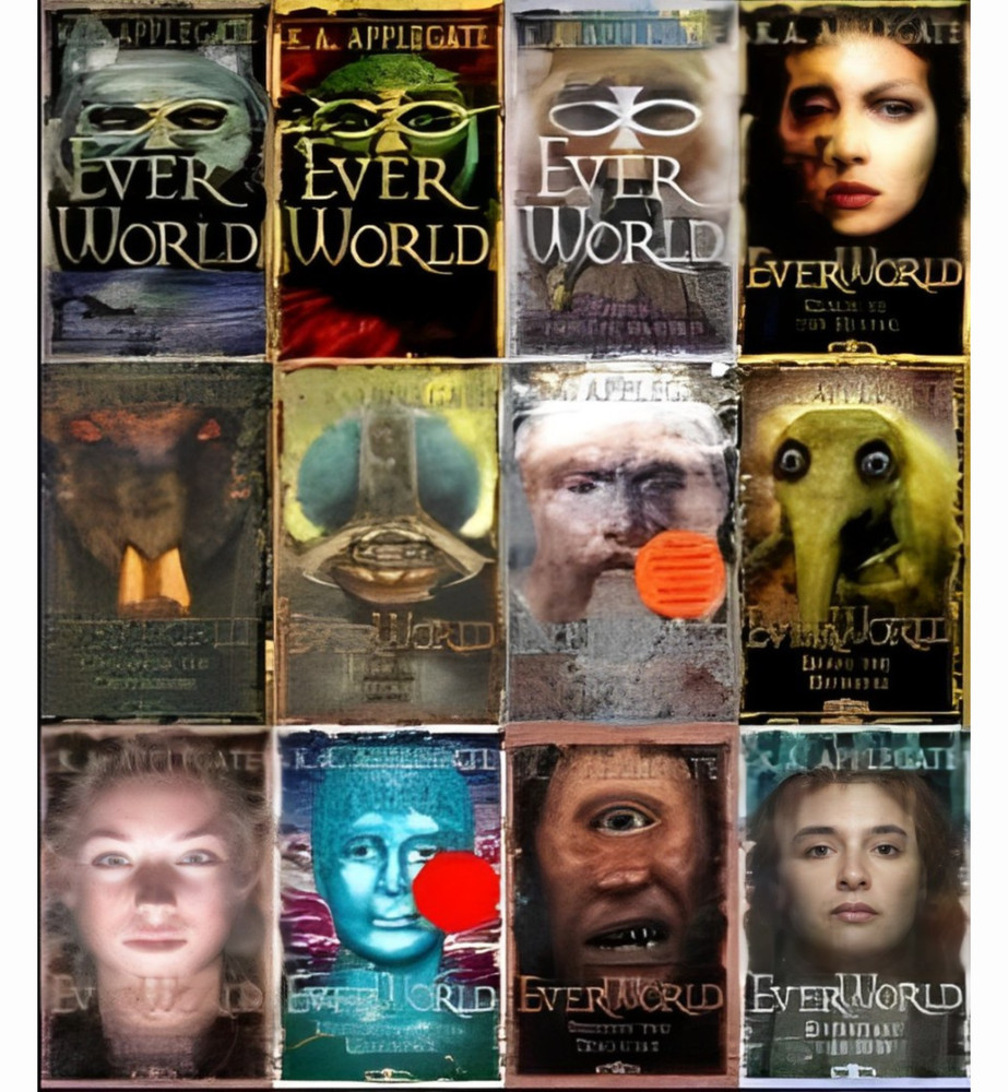 Complete Set Series – Lot of 12 Everworld Books by K.A. Applegate YA
