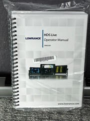 Lowrance HDS Live Instruction Manual Full Color 198 Pages Protective Cover 37114