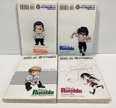School Rumble Vol. 3- 6 Shonen Magazine Comics Chinese Version Lot of 4