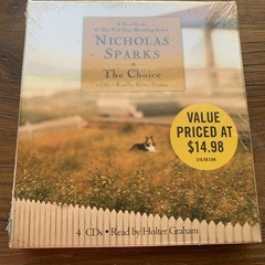 The Choice – Audio CD By Sparks, Nicholas – New -Factory Sealed