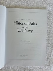 Naval Institute Historical Atlas of U. S. Navy by Craig L. Symonds