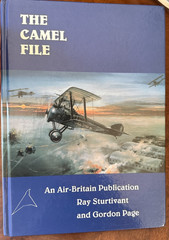 Sopwith Camel The Camel File Air Britain Publication Sturtivant & Page WWI 1993