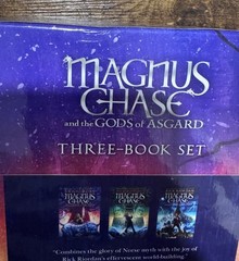 Magnus Chase and the Gods of Asgard 3 Box Set Rick Riordan, Hardcover Disney