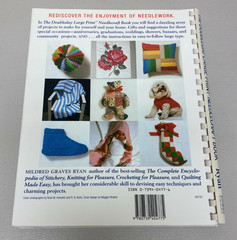 THE DOUBLEDAY LARGE PRINT NEEDLECRAFT BOOK 51 PROJECTS MILDRED GRAVES RYAN