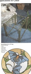 PLAID GALLERY GLASS GLIMMERING GLASS CREATIONS BOOKLET 8716 BY CAROL SMITH ©1992