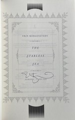 The Starless Sea / Erin Morgenstern / First Edition • 1st print SIGNED LN