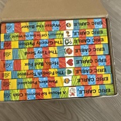Eric Carle Library Featuring 8 Eight Classic Hardcover Board Books Box Set